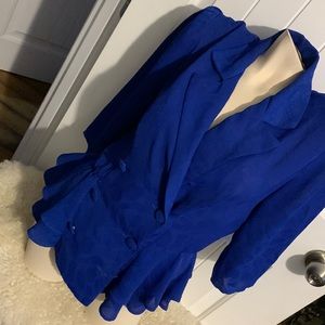 Jacket with matching skirt